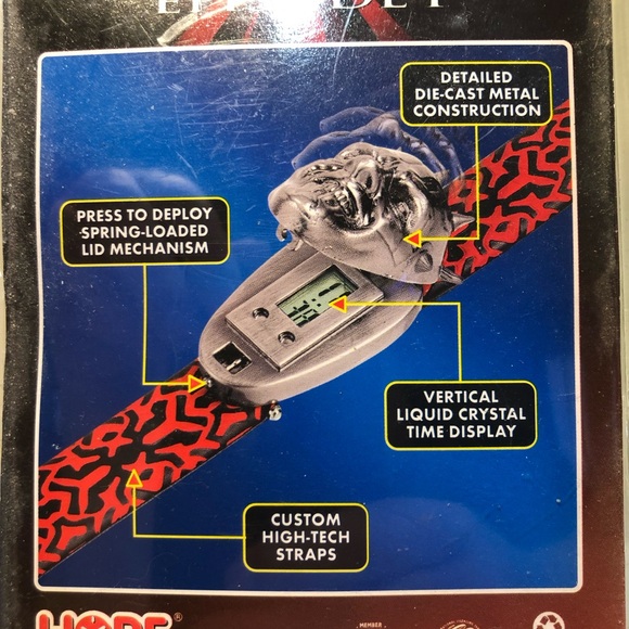 Star Wars Episode 1 DARTH MAUL Die-cast Watch 1999 Sealed - Picture 6 of 9